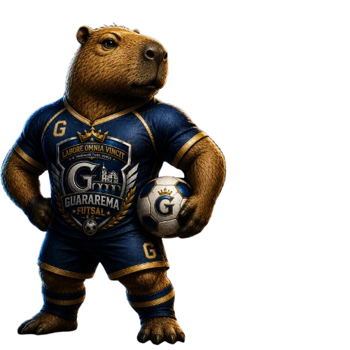 Mascote Capivara — Guararema Futsal